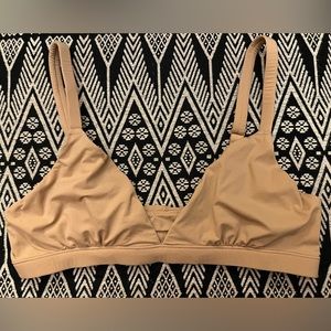 {SOLD} Skims Fits Everybody Triangle Bralette Medium Ochre